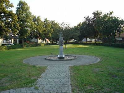 Dorfplatz in Semlin