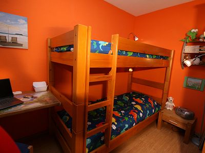 Schlafzimmer zwei - Kinderbereich
