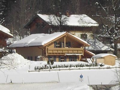 Haus Weingärtner im Winter